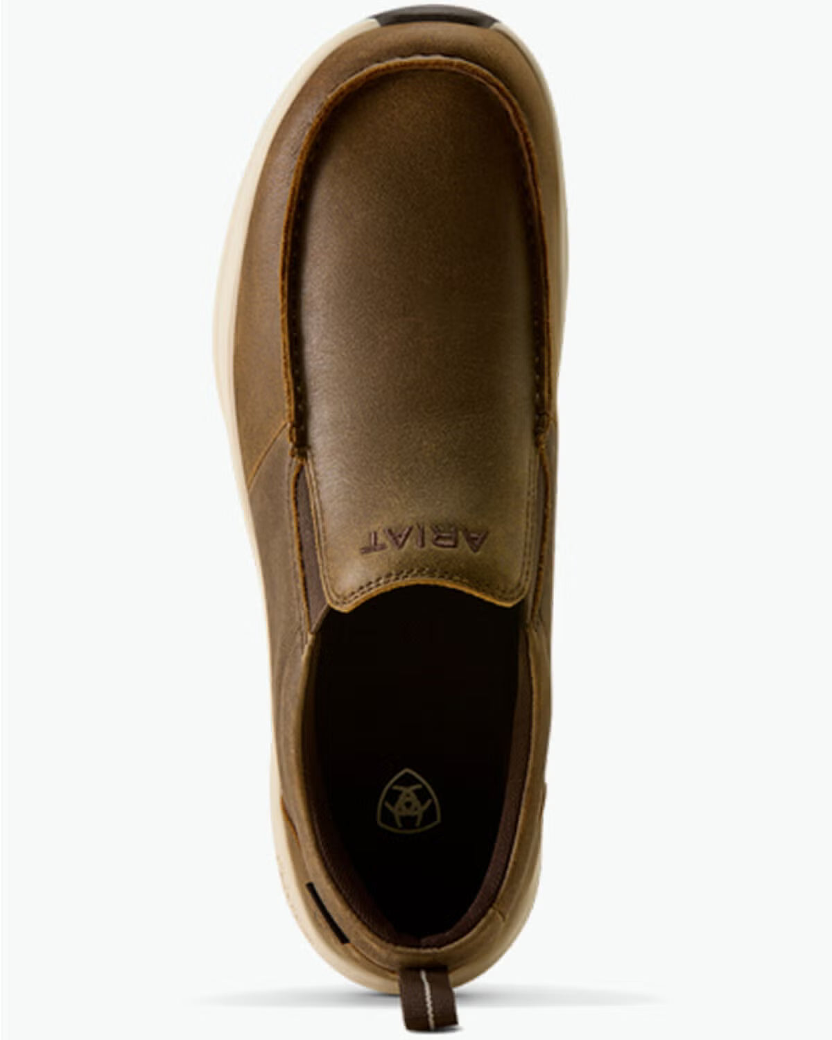 ARIAT MENS BUCKEYE  SLIP ON H2O - BROWN BOMBER
