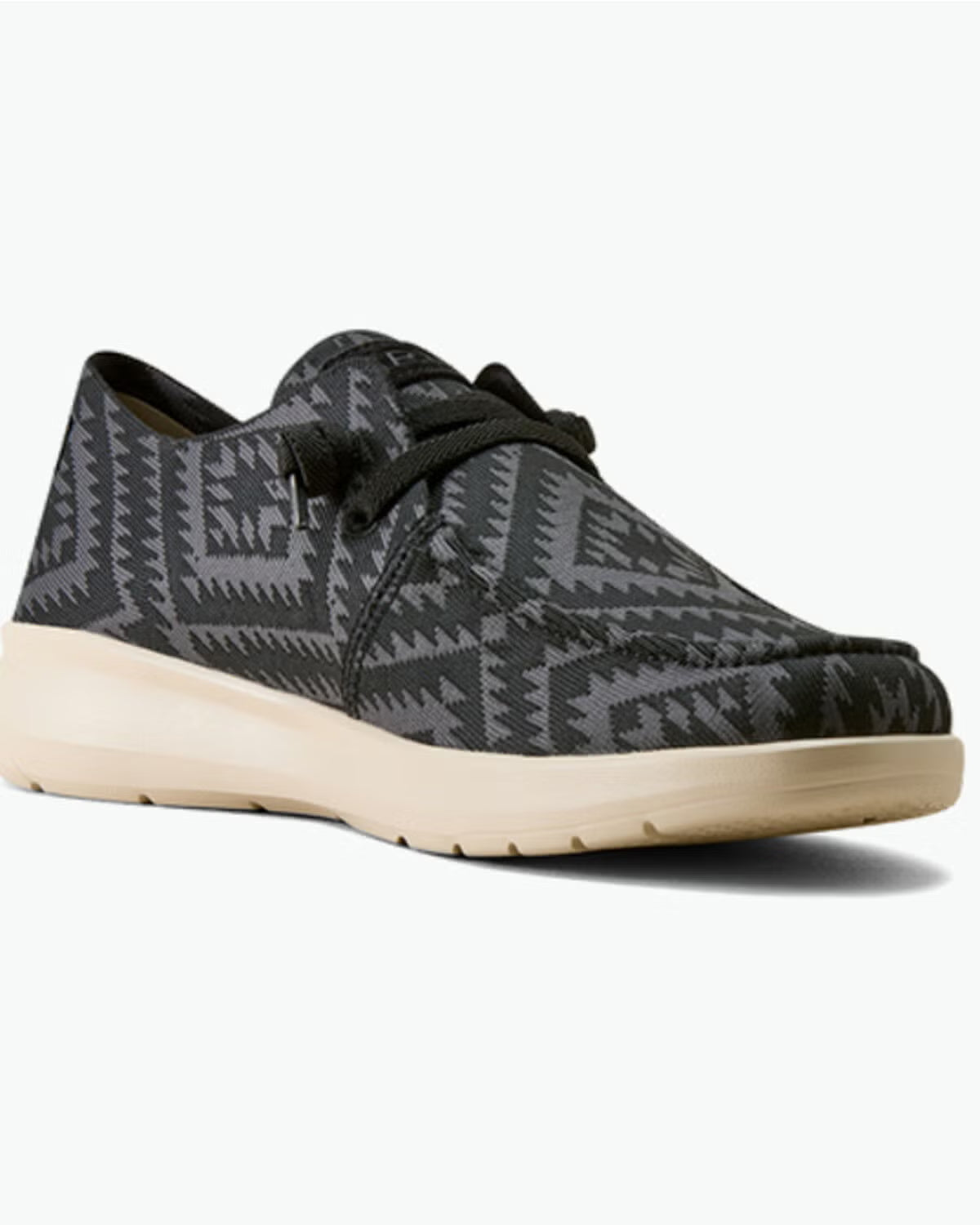 ARIAT MENS HILO BLACK SOUTHWEST KNIT SHOE