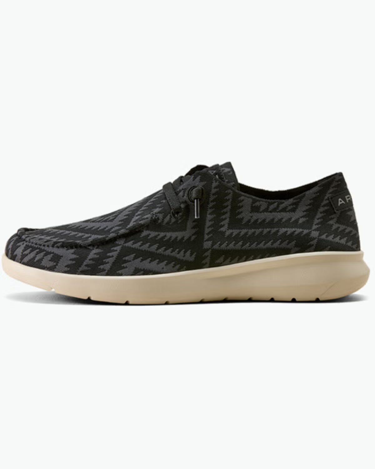 ARIAT MENS HILO BLACK SOUTHWEST KNIT SHOE