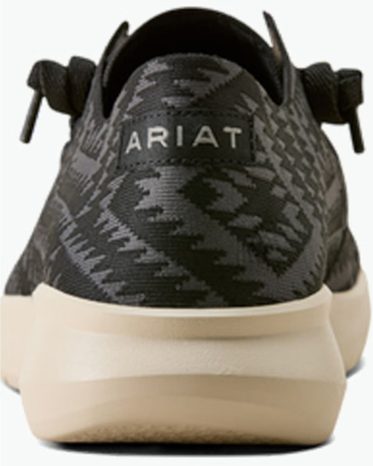 ARIAT MENS HILO BLACK SOUTHWEST KNIT SHOE