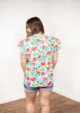 THE IRIS TOP - MULTI COLOR