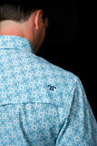 FERRELL MEN'S THE CAL - SHORT SLEEVE PEARL SNAP SHIRT