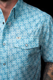 FERRELL MEN'S THE CAL - SHORT SLEEVE PEARL SNAP SHIRT
