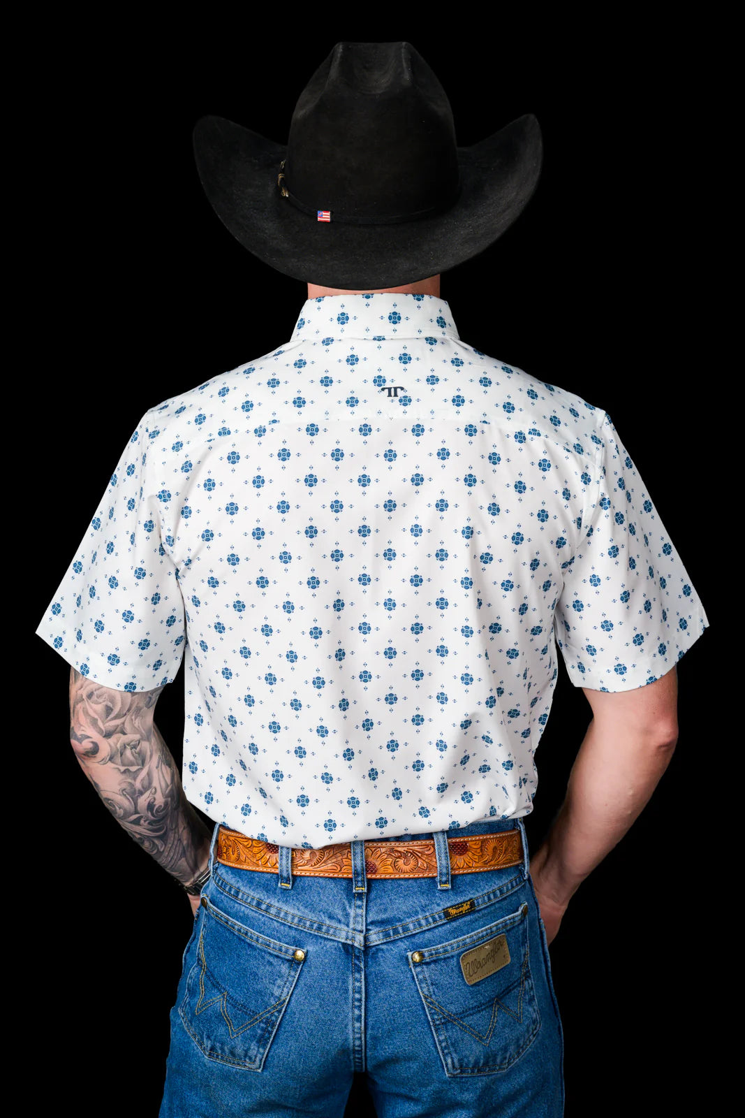 FERRELL MEN'S THE BEAU - SHORT SLEEVE BUTTON UP SHIRT