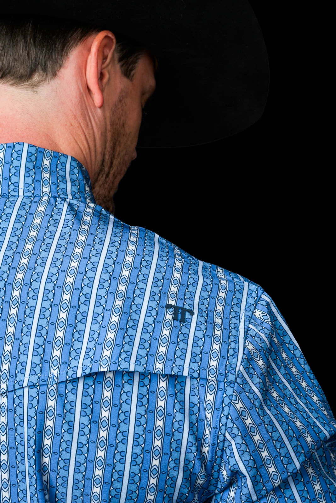 FERRELL MEN'S THE WALKER LONG SLEEVE PEARL SNAP SHIRT