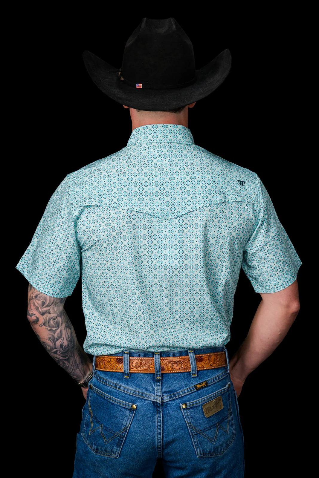 FERRELL MEN'S THE PIERCE - SHORT SLEEVE PEARL SNAP SHIRT