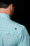 FERRELL MEN'S THE PIERCE - SHORT SLEEVE PEARL SNAP SHIRT