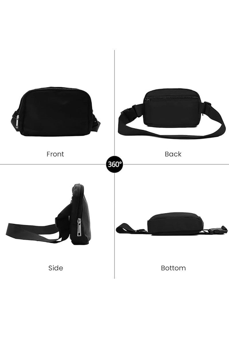 EVERYWHERE CROSS BODY FANNY PACK BELT BAG - DARK OLIVE