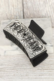 WESTERN YEEHAW FILIGREE HAIR CLAW CLIP