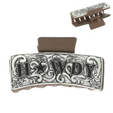 WESTERN HOWDY FILIGREE HAIR CLAW CLIP