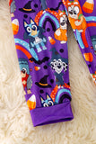 BLUEY TRICK OR TREAT HALLOWEEN PRINTED TWO SET