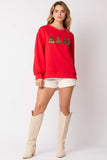 CHRISTMAS TREE SEQUIN SWEATER