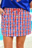 GINGHAM GLORY SKORT