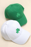 SAINT PATRICKS DAY THEME DENIM BASEBALL CAP - GREEN