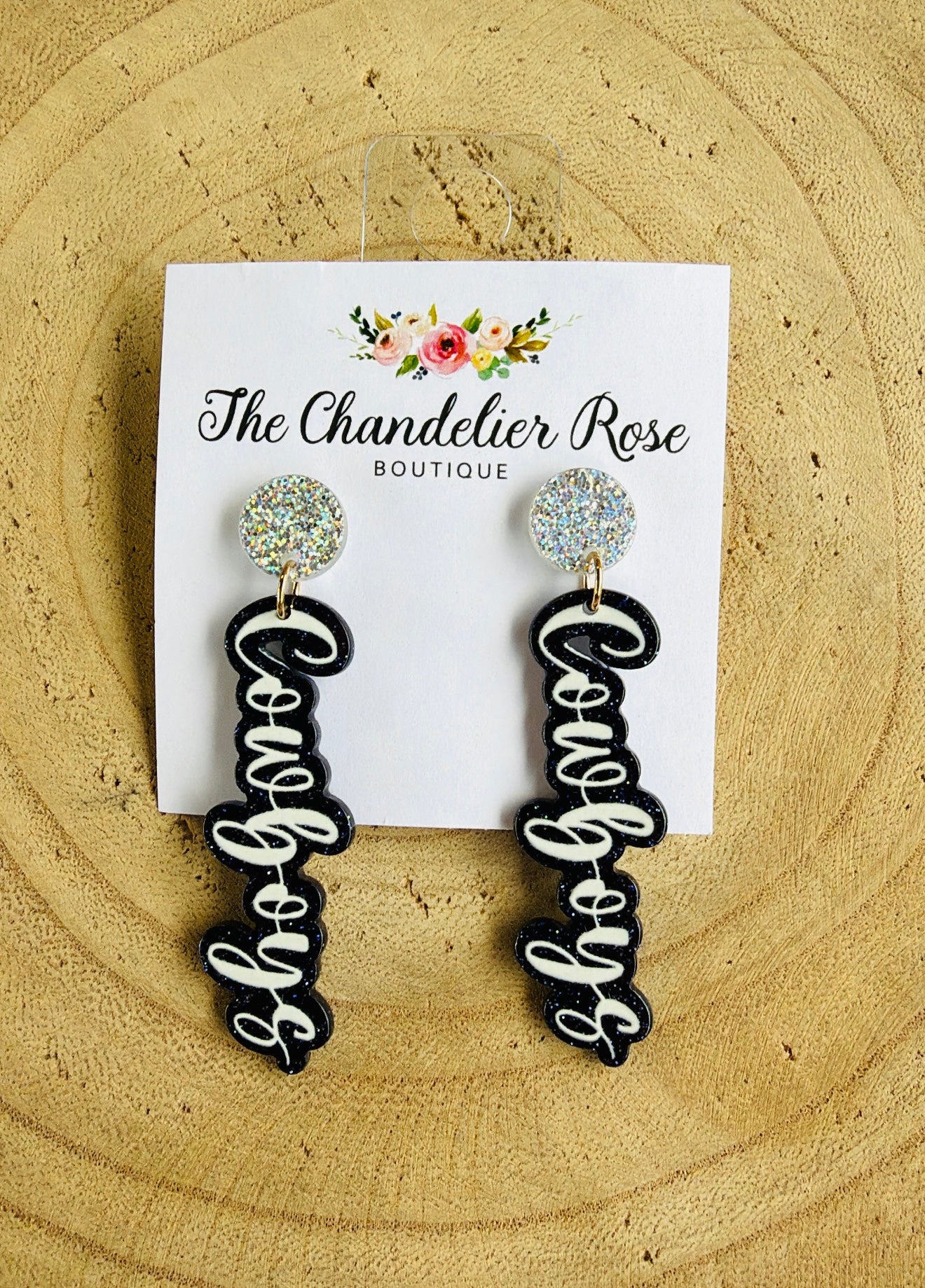 VERTICAL COWBOY EARRING