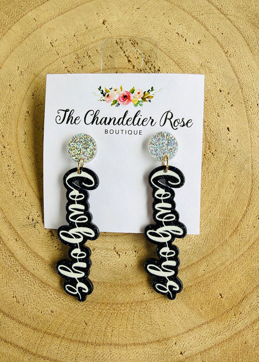 VERTICAL COWBOY EARRING