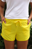 SOLID SUNFLOWER YELLOW EVERYDAY SHORTS