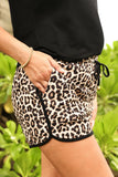 SAFARI CHIC LEOPARD EVERYDAY SHORTS