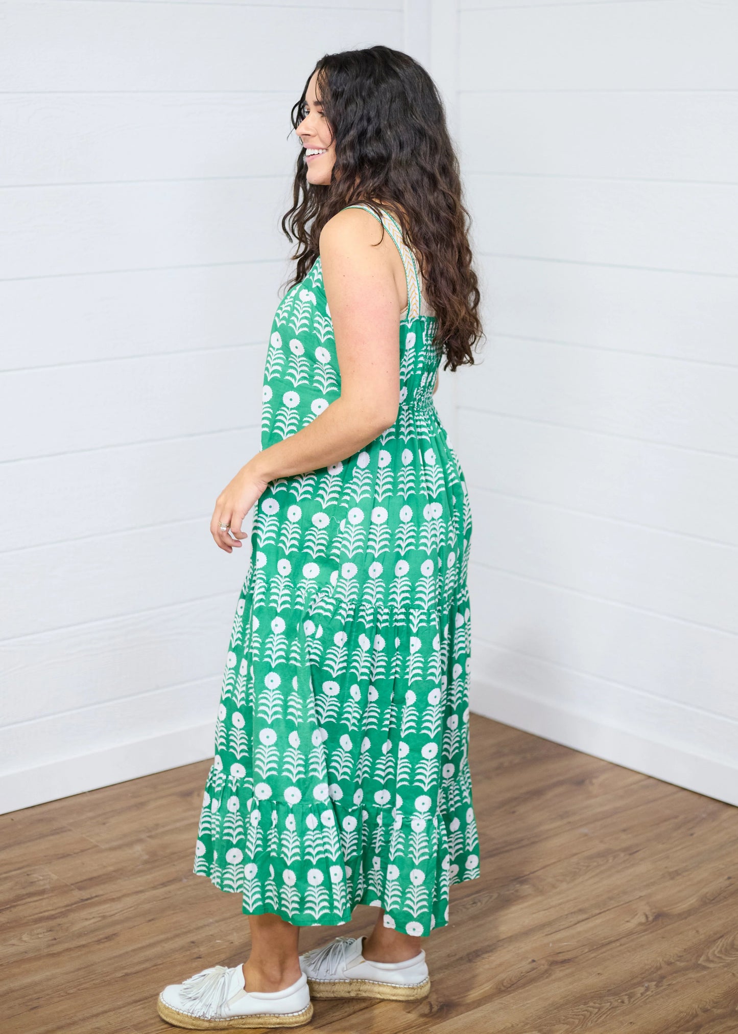 THE DEMI DRESS - GREEN