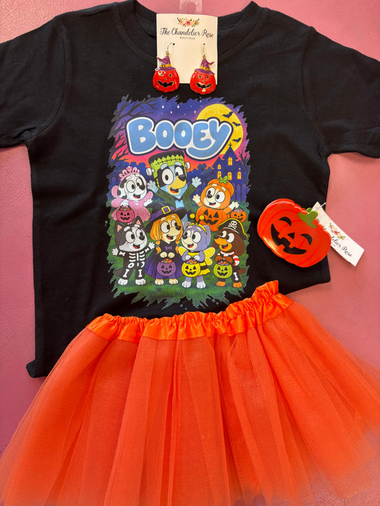 TODDLER & YOUTH BOOEY TEE - BLACK