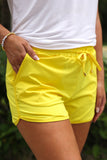 SOLID SUNFLOWER YELLOW EVERYDAY SHORTS