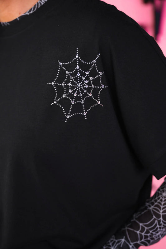 RHINESTONE WEB TOP