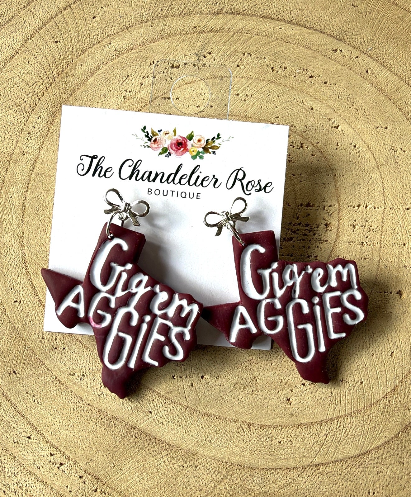 Gig'em Earrings