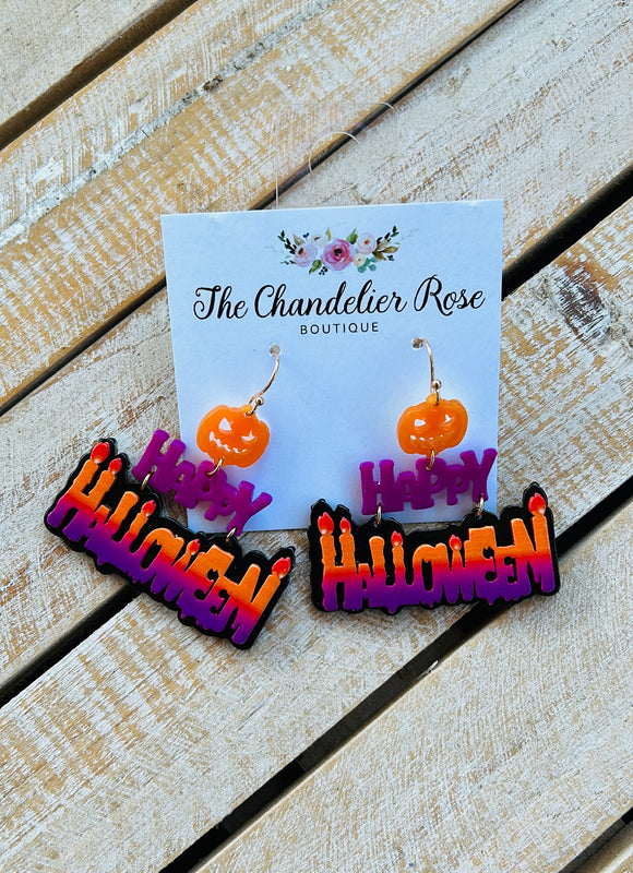 Happy Halloween Earrings