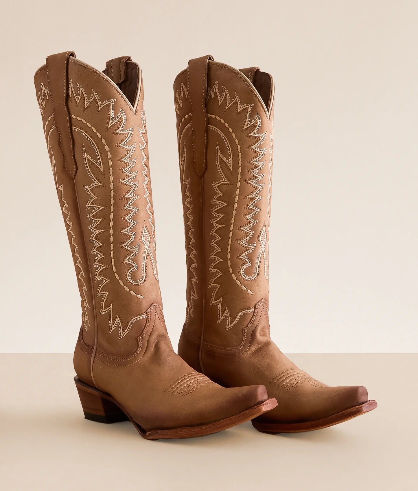CIRCLE G BY CORRAL BOOTS WESTERN STITCHED BROWN BOOT - L6277