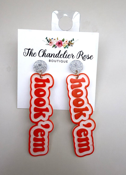 Hook’em Earrings