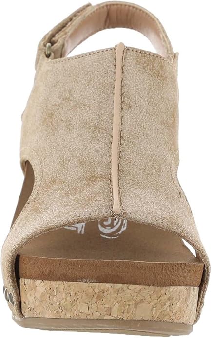 VERY G ISABELLA 2 NUDE PLATFORM WEDGE