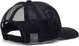 ARIAT MENS CAP SNAP BACK SHIELD LOGO - BLACK