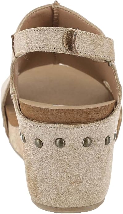VERY G ISABELLA 2 NUDE PLATFORM WEDGE