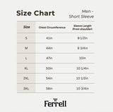 FERRELL MEN'S THE MAVERICK IN BLUE - SHORT SLEEVE SNAP