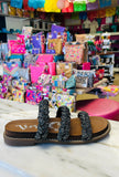 VERY G WOMEN'S STACIA SANDALS - BLACK