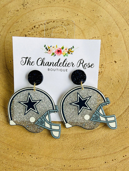 HELMET COWBOY EARRINGS