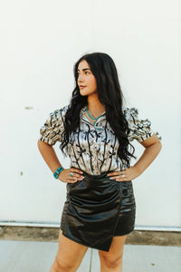 RUSTIC RIBBONS PEARL SNAP TOP