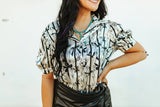 RUSTIC RIBBONS PEARL SNAP TOP