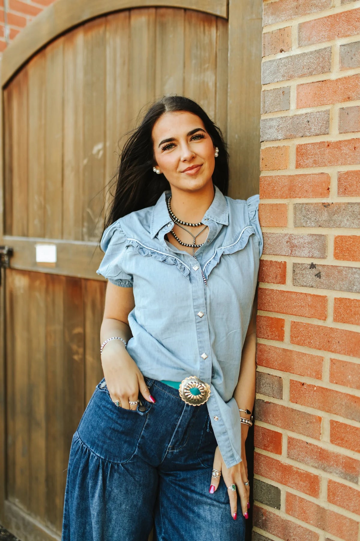 ROWDY RUFFLES TOP