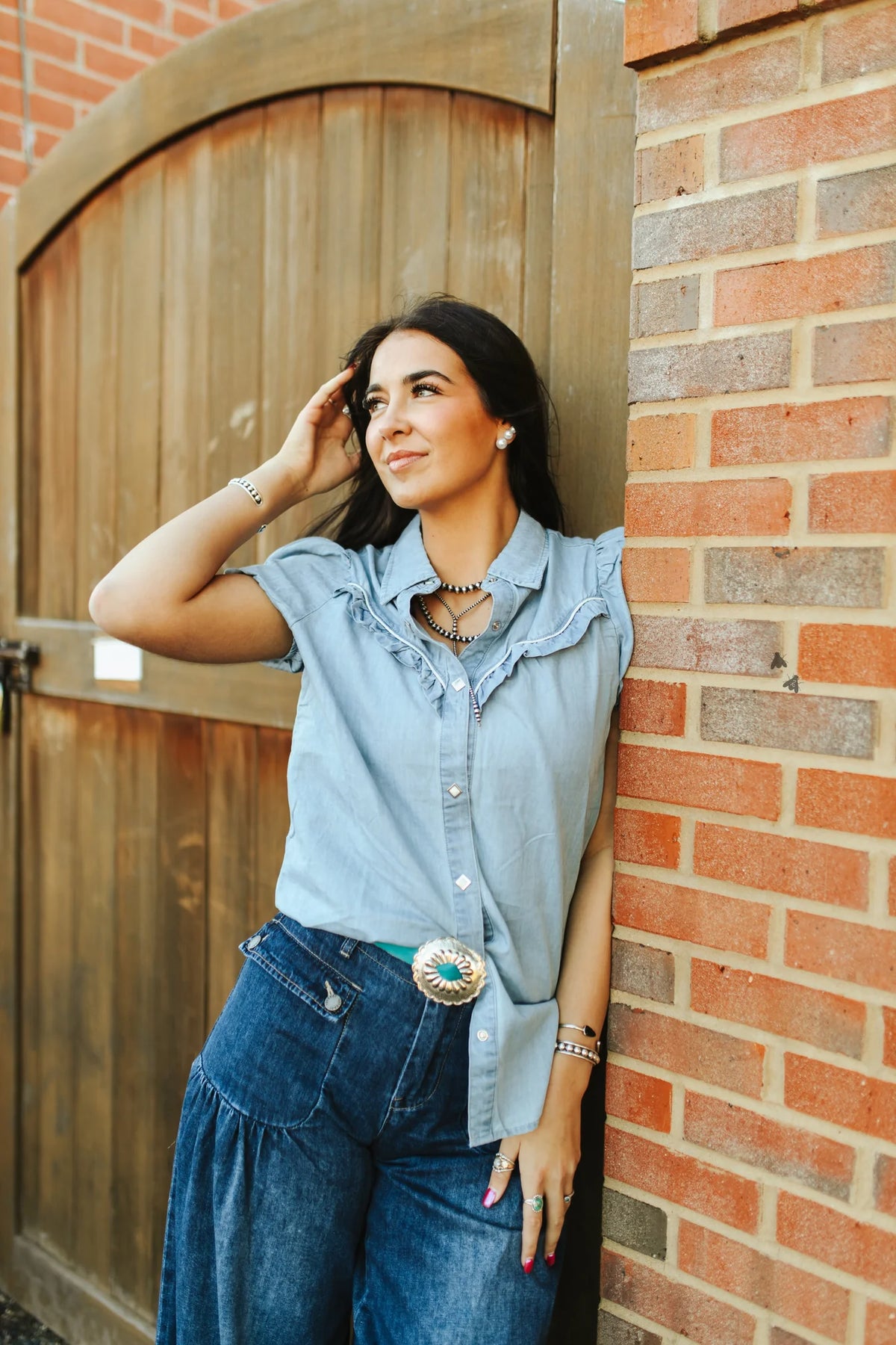 ROWDY RUFFLES TOP