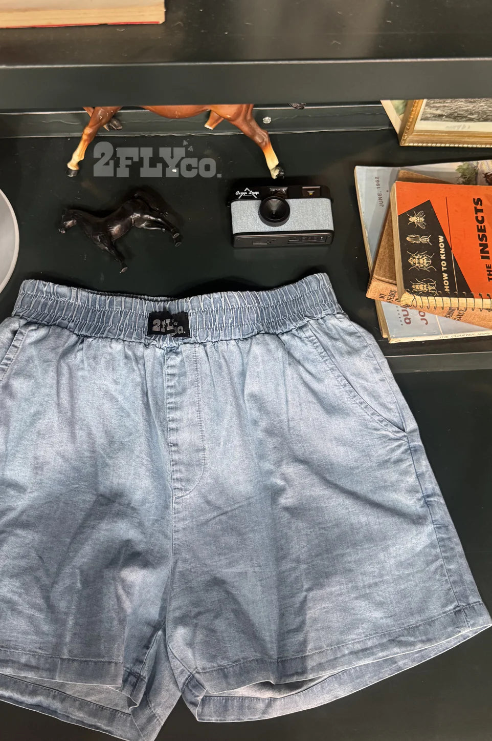DENIM DALLY LIGHT WASH SHORTS
