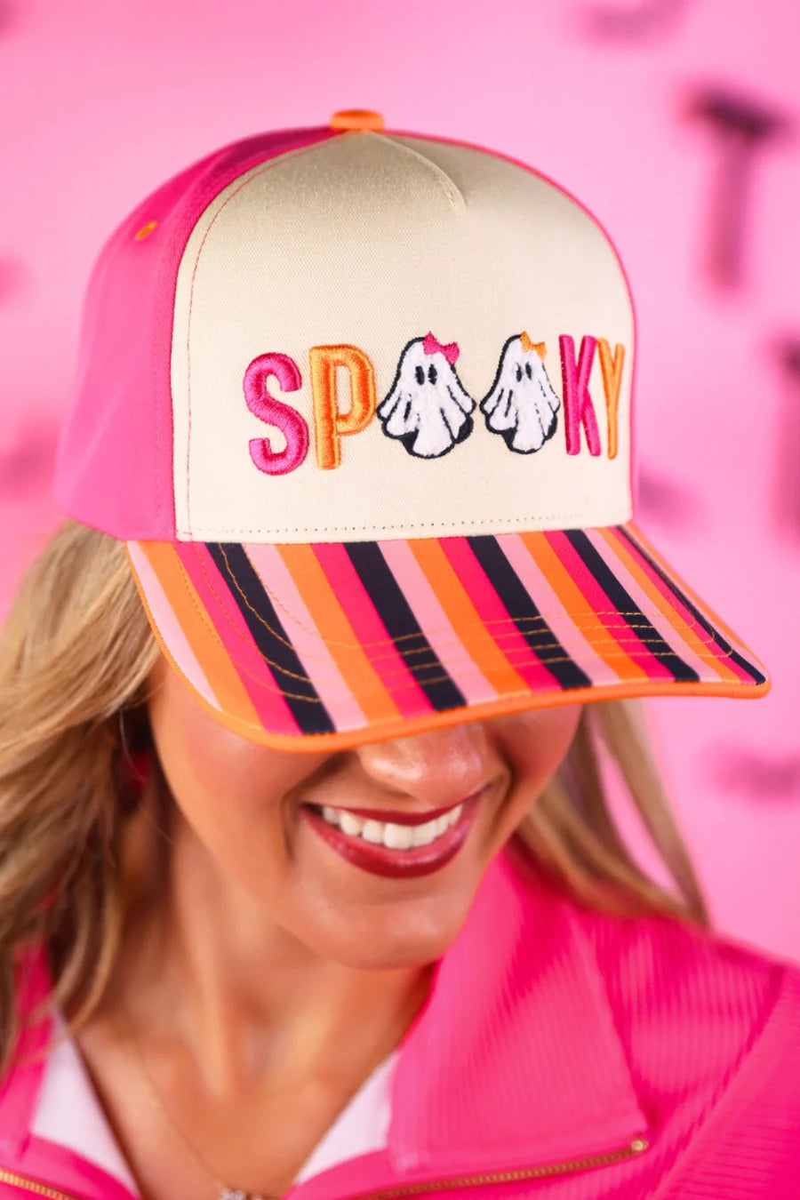 BOO STRIPES GIGI HAT