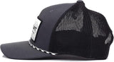 ARIAT MENS SNAP BACK FF110 RECTANGLE PATCH - BLACK