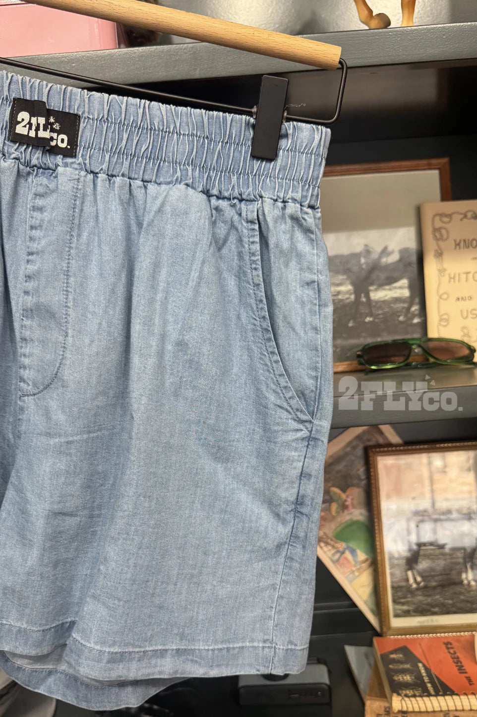 DENIM DALLY LIGHT WASH SHORTS