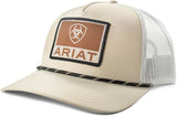 ARIAT CAP SQUARE PATCH TAN