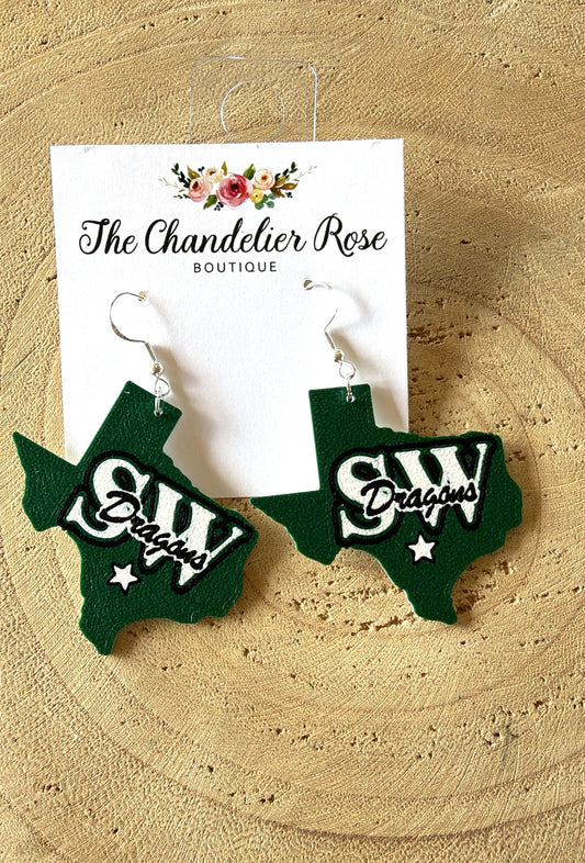 Dragons Texas Earrings