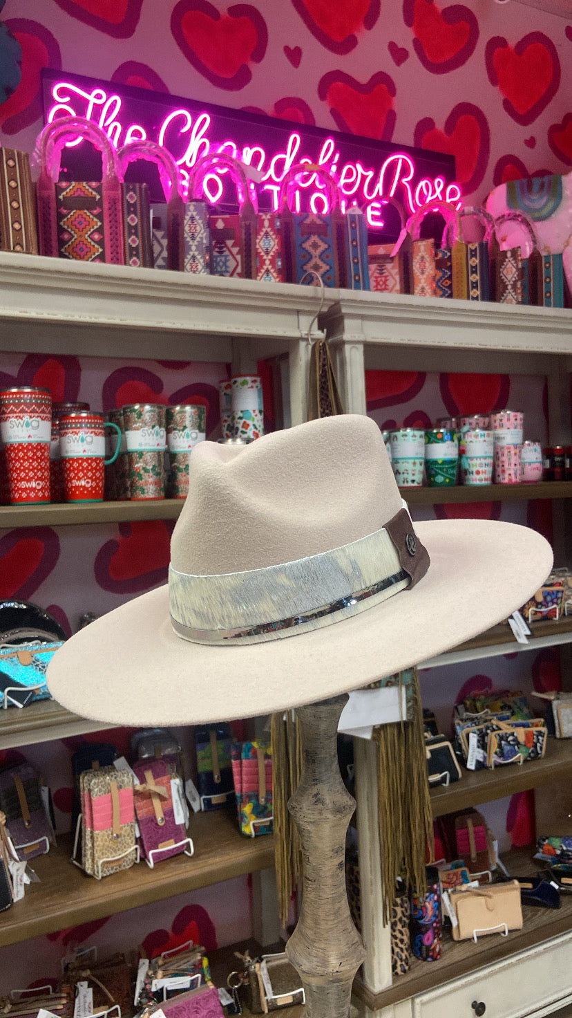 CORRAL DAKOTA FELT HAT - BELLY