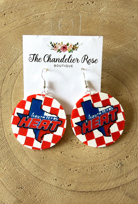 STX Heat Checkered Earrings