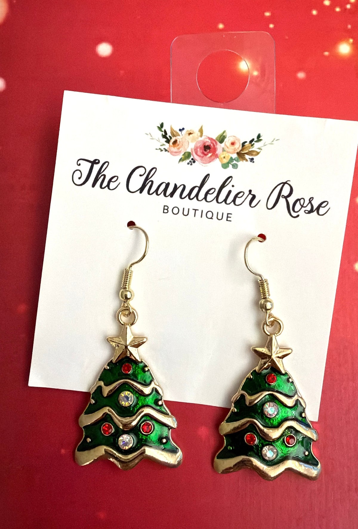 Christmas Tree Earrings