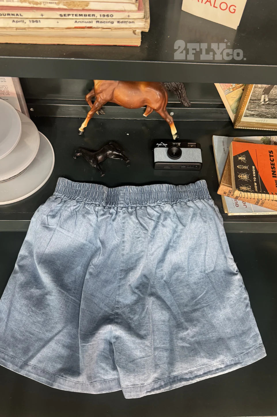 DENIM DALLY LIGHT WASH SHORTS